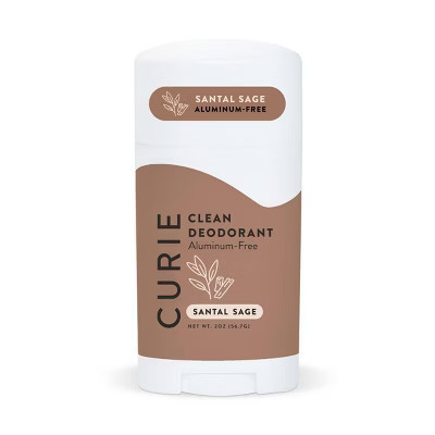 Curie Solid Deodorant Stick Santal Sage - Aluminum-Free 2oz | Target