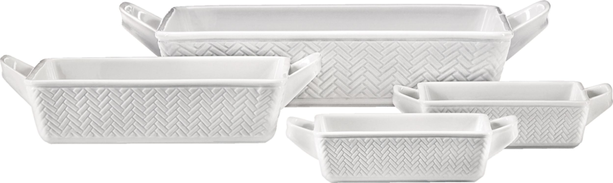 CANVAS Stoneware Bakeware Set, White, Assorted Sizes, 4-pc | Canadian Tire