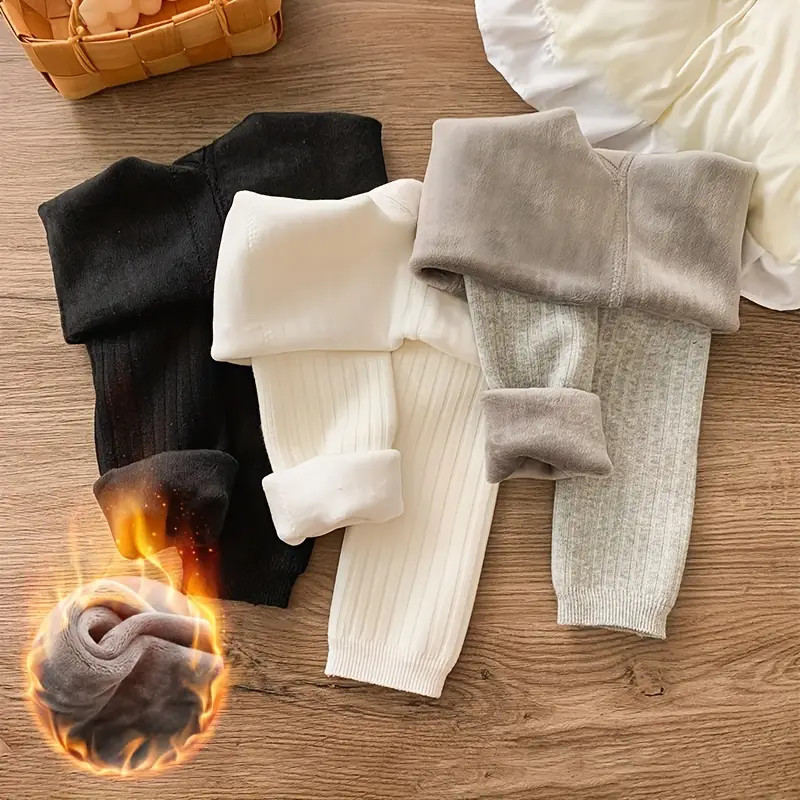 Girls Kids Thickened Warm Pantyhose For Autumn Winter Casual - Temu Canada | Temu Affiliate Program
