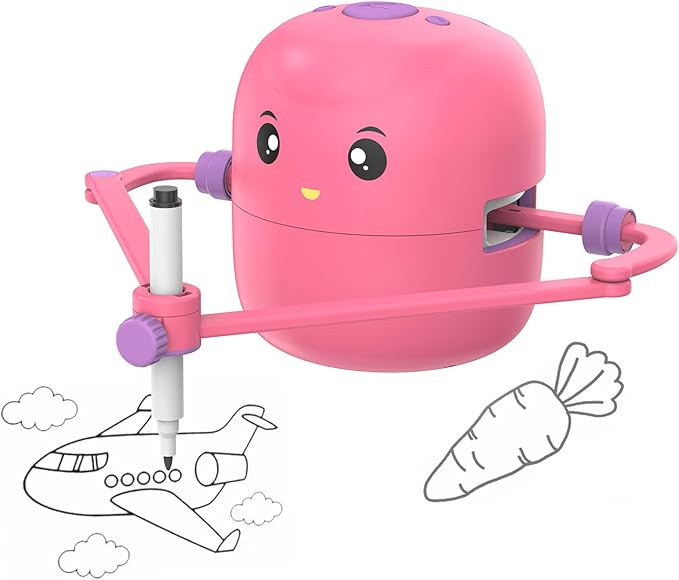 Interactive Educational Drawing Robot for Kids - Montessori Learning Toy with 100 Word Cards, Voi... | Amazon (US)