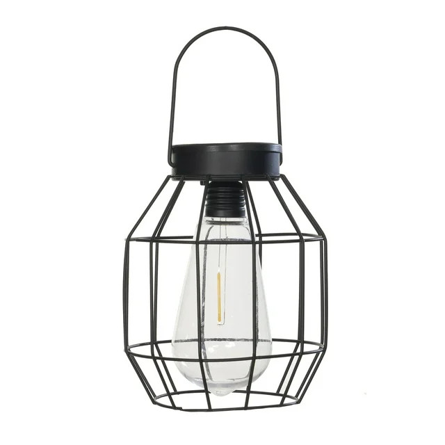 Better Homes & Gardens Energy Efficient LED Black Outdoor Pendant Light | Walmart (US)