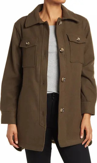 Long Collared Shacket | Nordstrom Rack