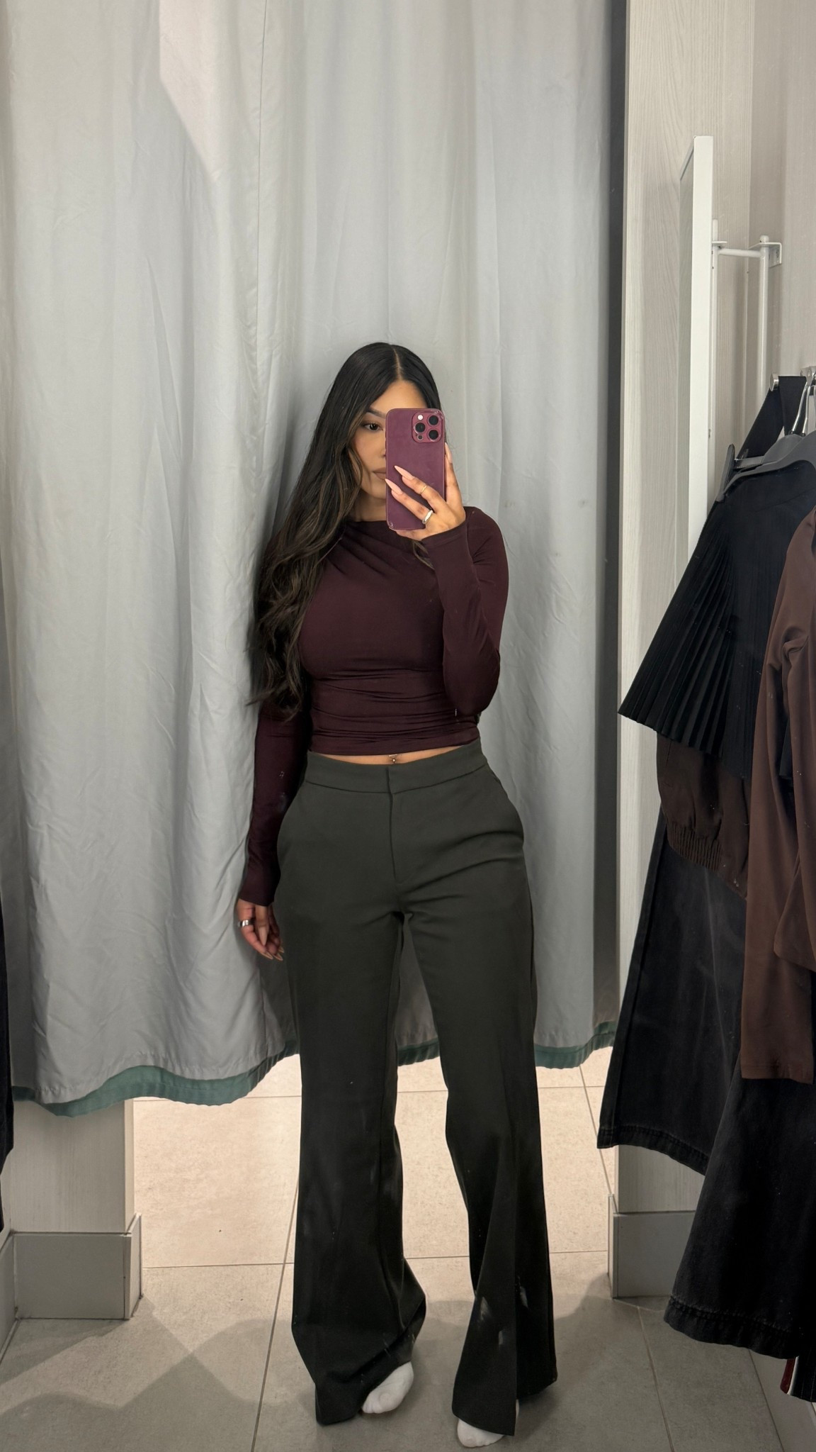 Top XS, bottoms 4

#LTKWorkwear #LTKootd #LTKHoliday