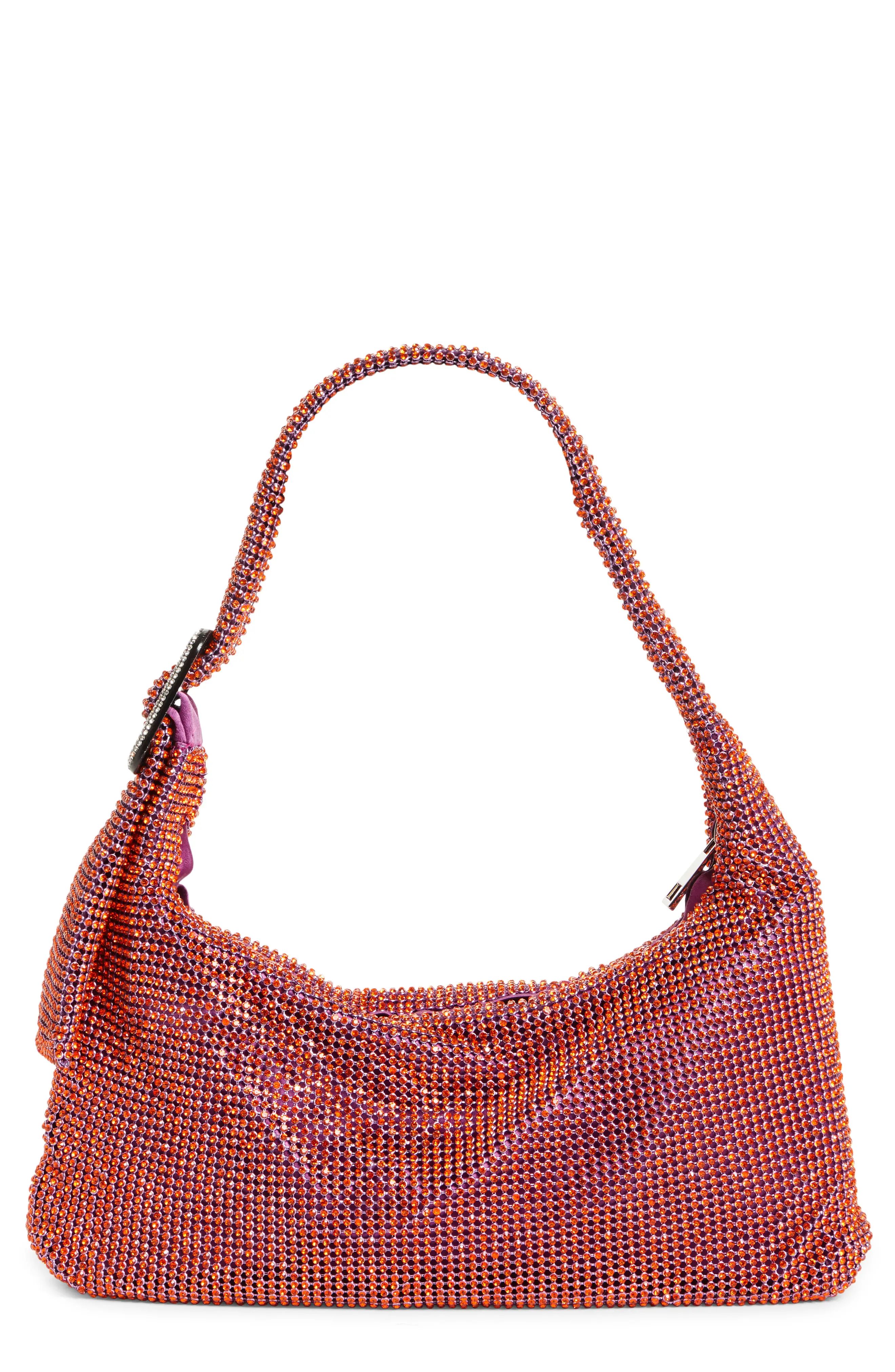 Benedetta Bruzziches Benedatta Bruzziches Pina Bausch Crystal Mesh Hobo in Sunset With The Queen at  | Nordstrom