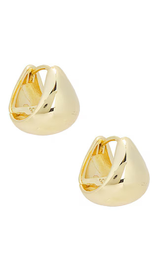 Anine Hoop in Gold | Revolve Clothing (Global)