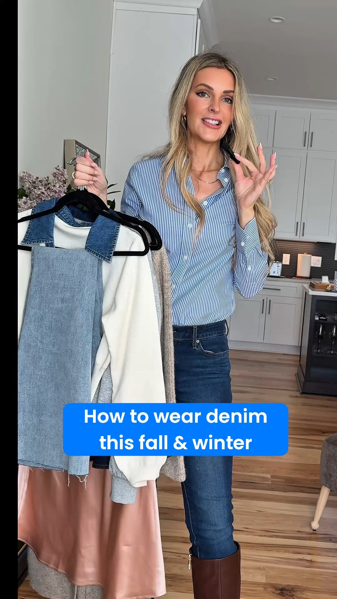 How to wear denim this fall and winter without looking basic 💅 

Jeans I’m wearing are size medium
All other clothes are size small

 

#LTKStyleTip #LTKFindsUnder100 #LTKSeasonal