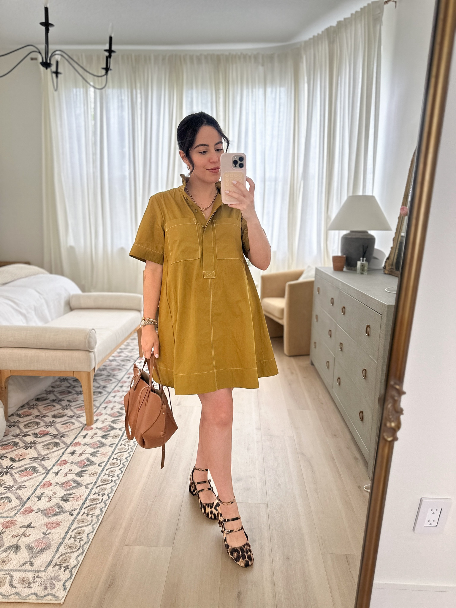LOVE this early fall outfit! The perfect A-Line dress that’s also bump friendly, and the best leopard print mary janes that are under $40!

Wearing size XS on the dress



#LTKBump #LTKStyleTip #LTKFindsUnder50