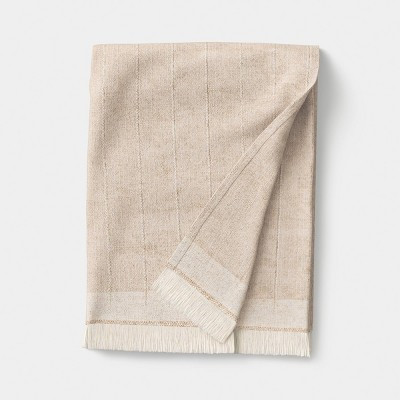 Lightweight Woven Throw Blanket Neutral - Threshold™ | Target