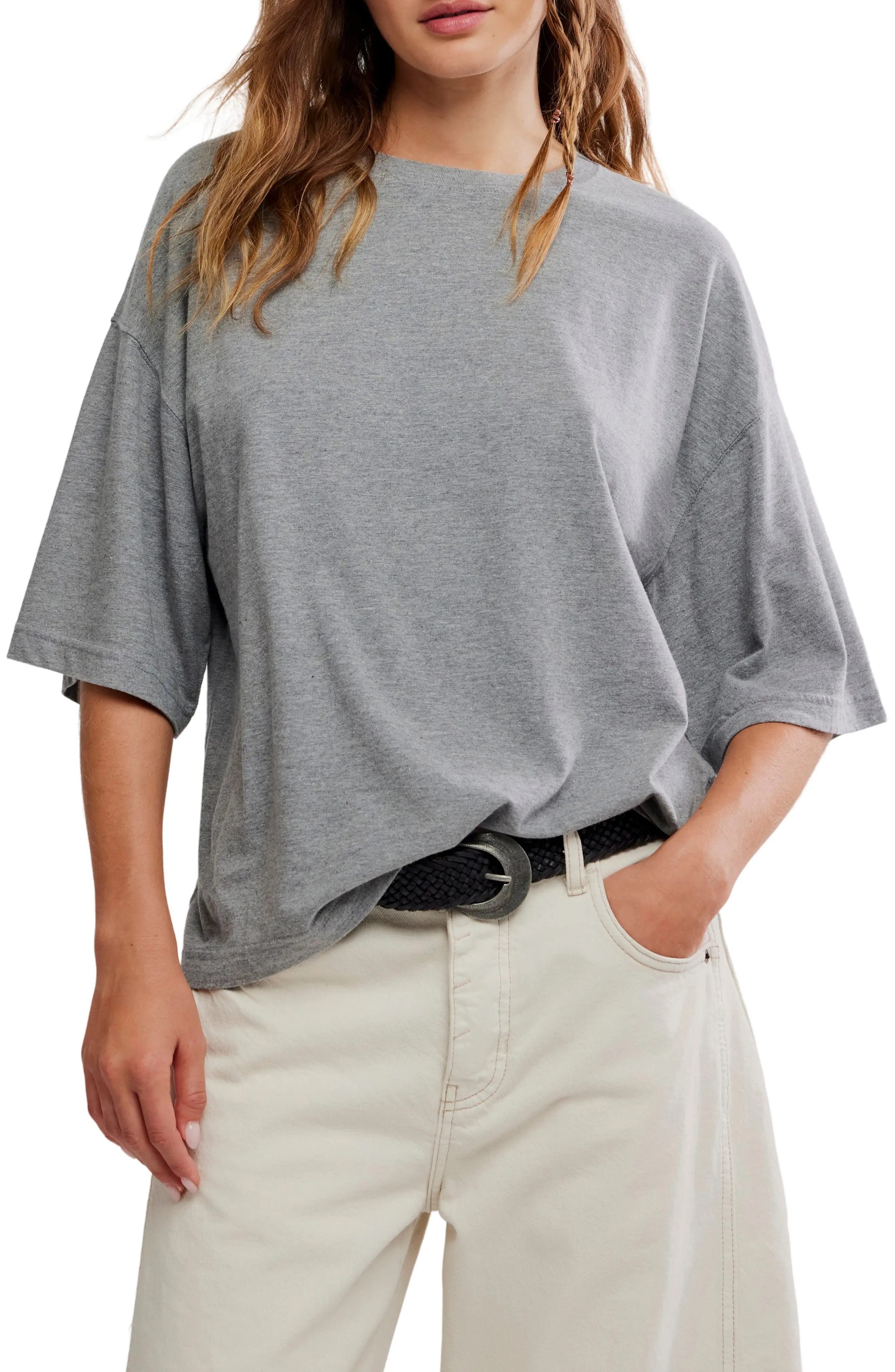 Free People We The Free Perfect Oversize Cotton T-Shirt (Women) | Nordstrom | Nordstrom