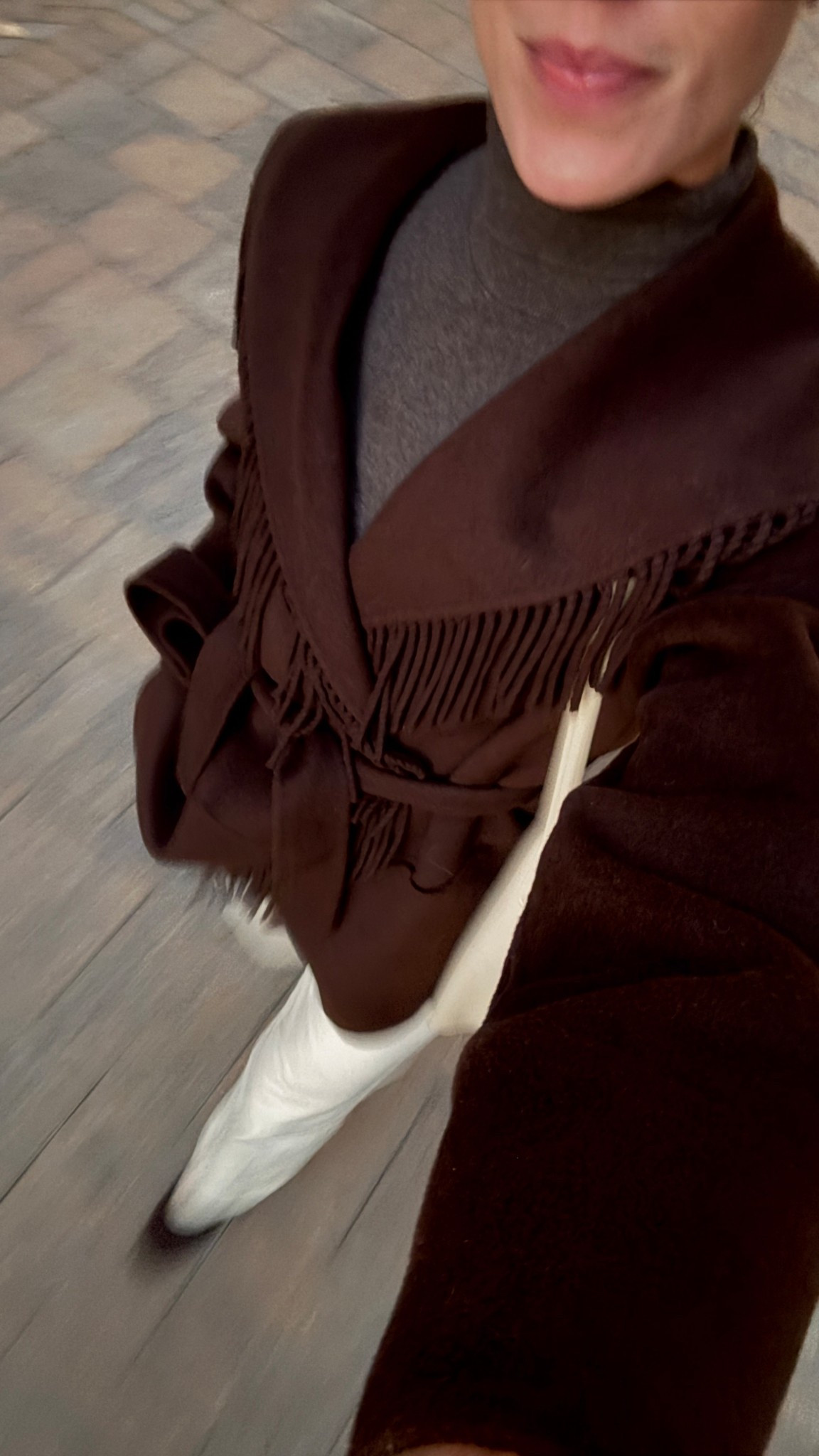 s coat, s turtleneck, 25 jeans, boots TTS!