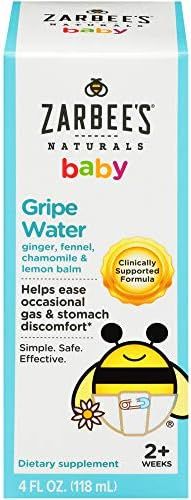 Zarbee's Naturals Baby Gripe Water, Clinically Supported Formula with Ginger, Fennel, Chamomile, ... | Amazon (US)