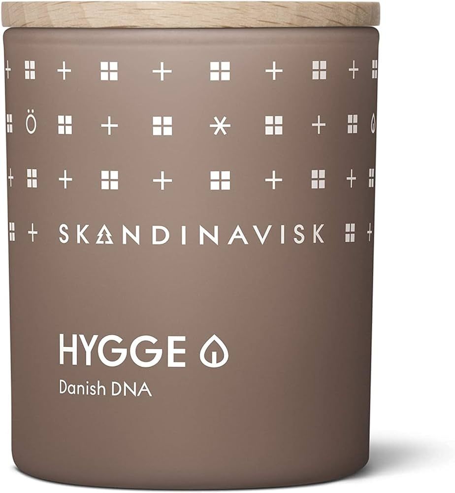 Skandinavisk Hygge 'Cosiness' Scented Candle. Fragrance Notes: Black Tea and Mint Leaves, Dried A... | Amazon (US)