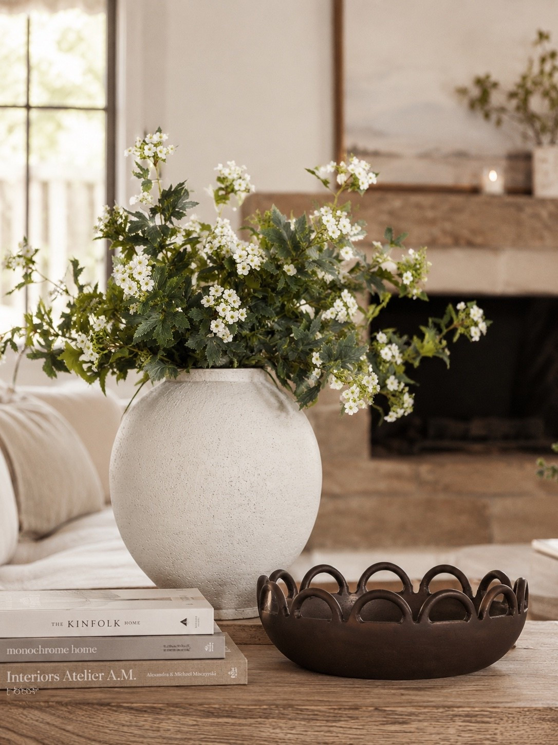 Stems of the Season: The Designer Arrangement Everyone Will Love

Follow @farmtotablecreations on Instagram for more home decor finds, styling ideas, and designer-inspired spaces.

These beautiful floral stems are the perfect way to bring a fresh seasonal touch to your home. Paired with this textured vase, they create an effortless designer-inspired arrangement that looks stunning on a console table, entryway, coffee table, or kitchen island. For the fullest, most balanced look, I recommend using 6 stems in the vase. Finish the styling with the decorative bowl for a collected, high-end feel.

#vase #fauxflorals #homedecor #coffeetabledecor #amazonhome

vase | faux florals | floral stems | seasonal decor | coffee table decor | entryway decor | console table styling | centerpiece decor | decorative bowl | neutral decor | living room decor | shelf styling | home accessories | designer finds | amazon home finds | faux flowers | ceramic vase | home styling | timeless decor | table decor | neutral home | designer inspired | interior styling | organic decor | home decor finds

#LTKSaleAlert #LTKSeasonal #LTKHome