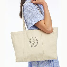 Personalized Simple Canvas Tote | Mark and Graham
