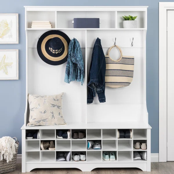 Gracie 60'' Wide Hall Tree with Bench | Wayfair North America