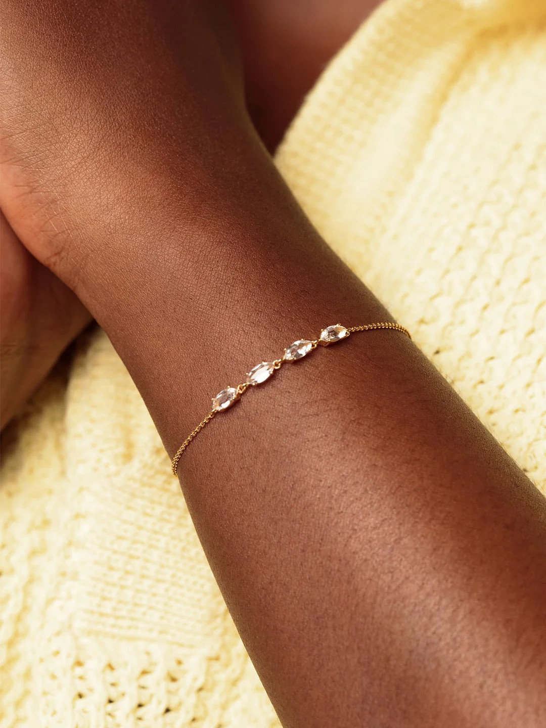 Lake Bracelet (Demi-Fine) | olive + piper