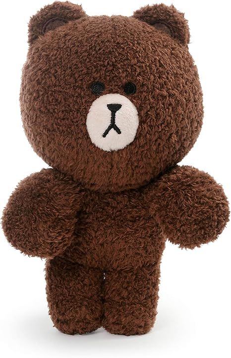 GUND LINE Friends Brown Dangler Hanging Plush Stuffed Animal Bear, Brown, 6" | Amazon (US)