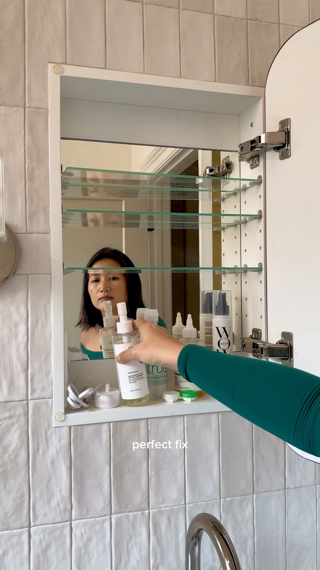 Our 30 sq ft bathroom is one of my favorite spaces in our home. It took me forever to nail down the finishes but I wanted squeeze every bit of function and beauty out of this small room. The recessed medicine cabinet and vanity was a game changer in getting as much storage as we could for this bathroom  

#LTKgrwm #LTKHome #LTKmomlife