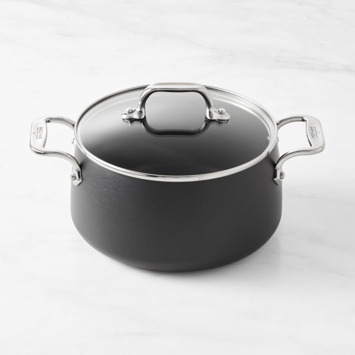 All-Clad HA1 Hard Anodized Nonstick Soup Pot with Lid, 4-Qt. | Williams-Sonoma