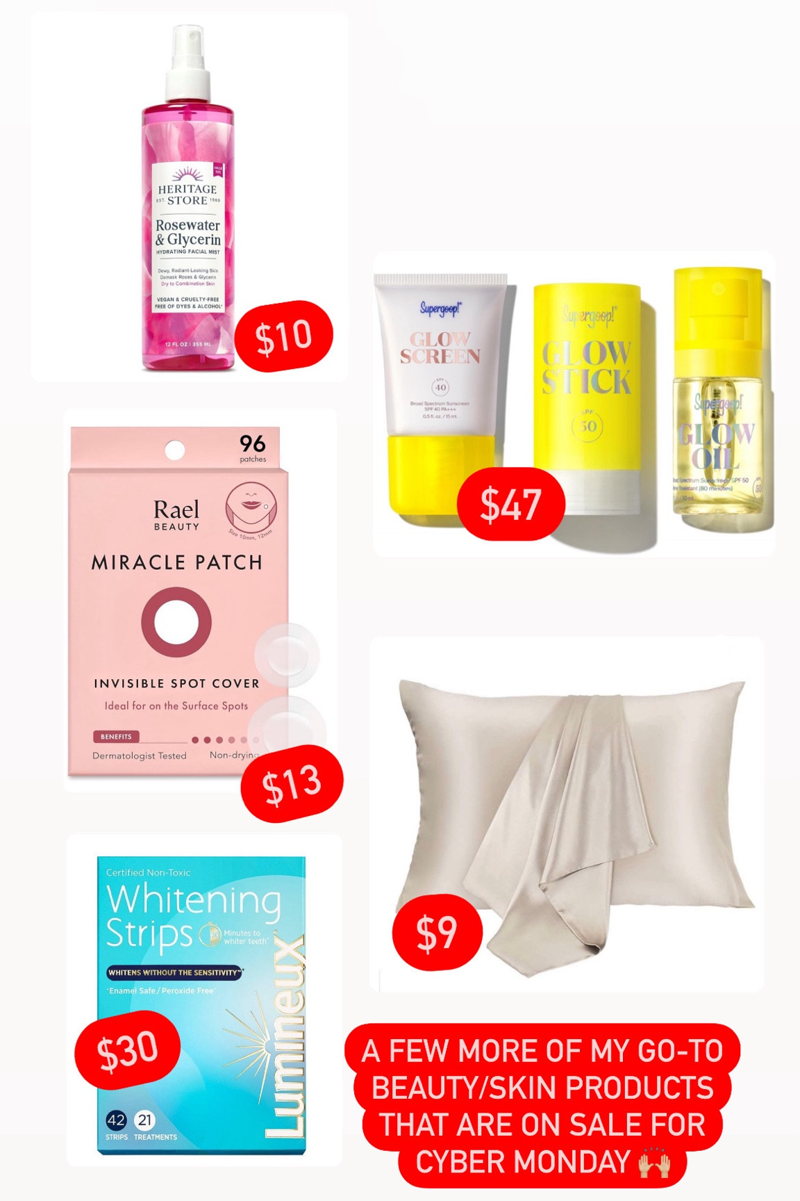 A few more of my favorite beauty/skin products that are on sale for #CyberMonday

#LTKCyberWeek #LTKbeauty #LTKGiftGuide