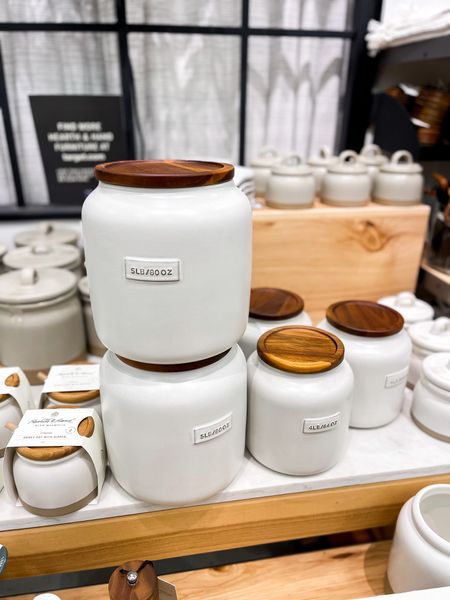 Love these kitchen canisters from the new Hearth and Hand line!! 

#targethome #targetstyle #targetdoesitagain #fallhomedecor #targetshopping #target #targetmom #targetaddict #hearthandhand #targetdecor #homedecor #neutraldecor #targetmusthaves #targetfanatic #targetfall #hearthandhandwithmagnolia #joannagaines #falldecor #kitchendecor #shopwithme

#LTKunder50 #LTKSeasonal #LTKhome
