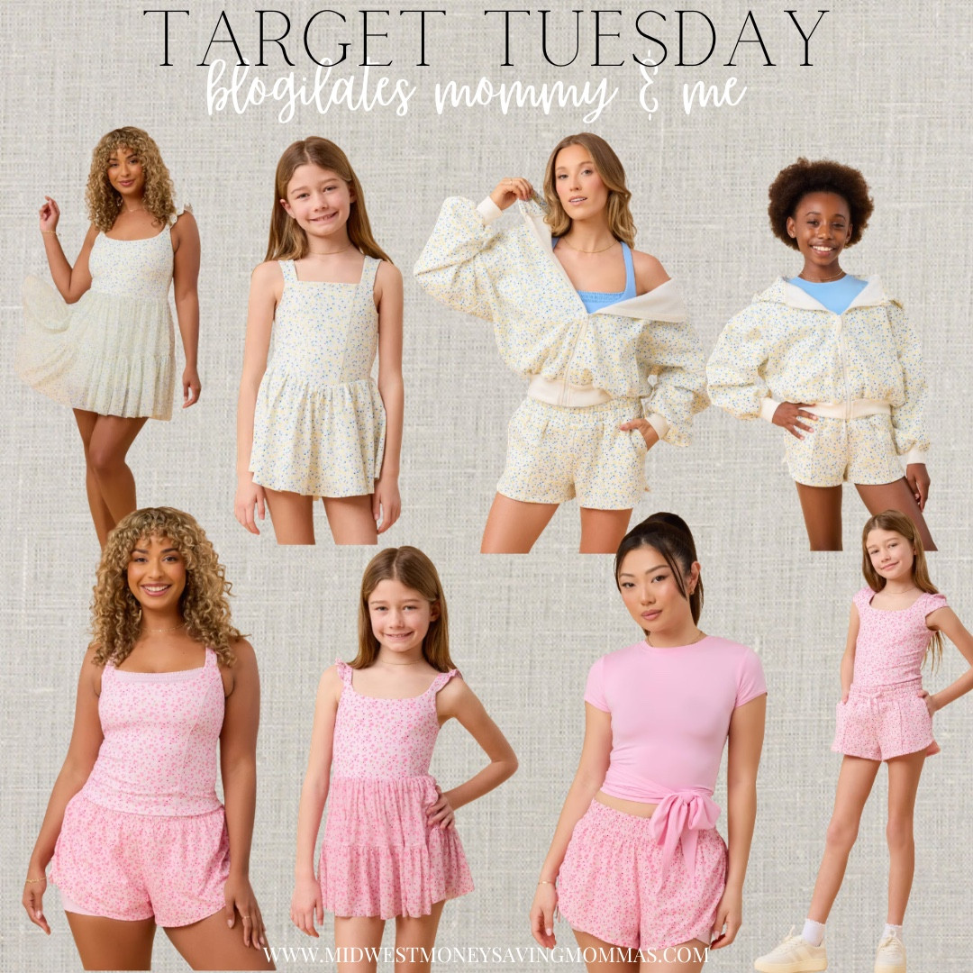 Blogilates mommy & me outfits 

Target Tuesday @Target 

Workout clothes  athleisure  fitness  gym outfit  athletic dress  tennis skirts 

#LTKootd #LTKKids #LTKMothersDay