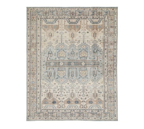 Nicolette Hand-Knotted Wool Rug | Pottery Barn (US)