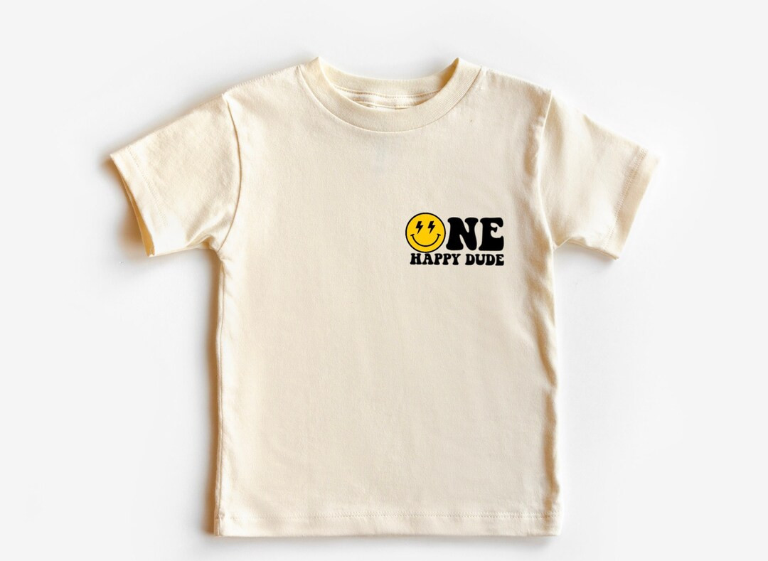 One happy dude | Birthday Shirt | Shirt | Toddler | First Birthday | Party Shirt | Personalized |... | Etsy (US)