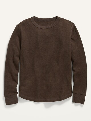 Long-Sleeve Thermal-Knit T-Shirt For Boys | Old Navy (US)