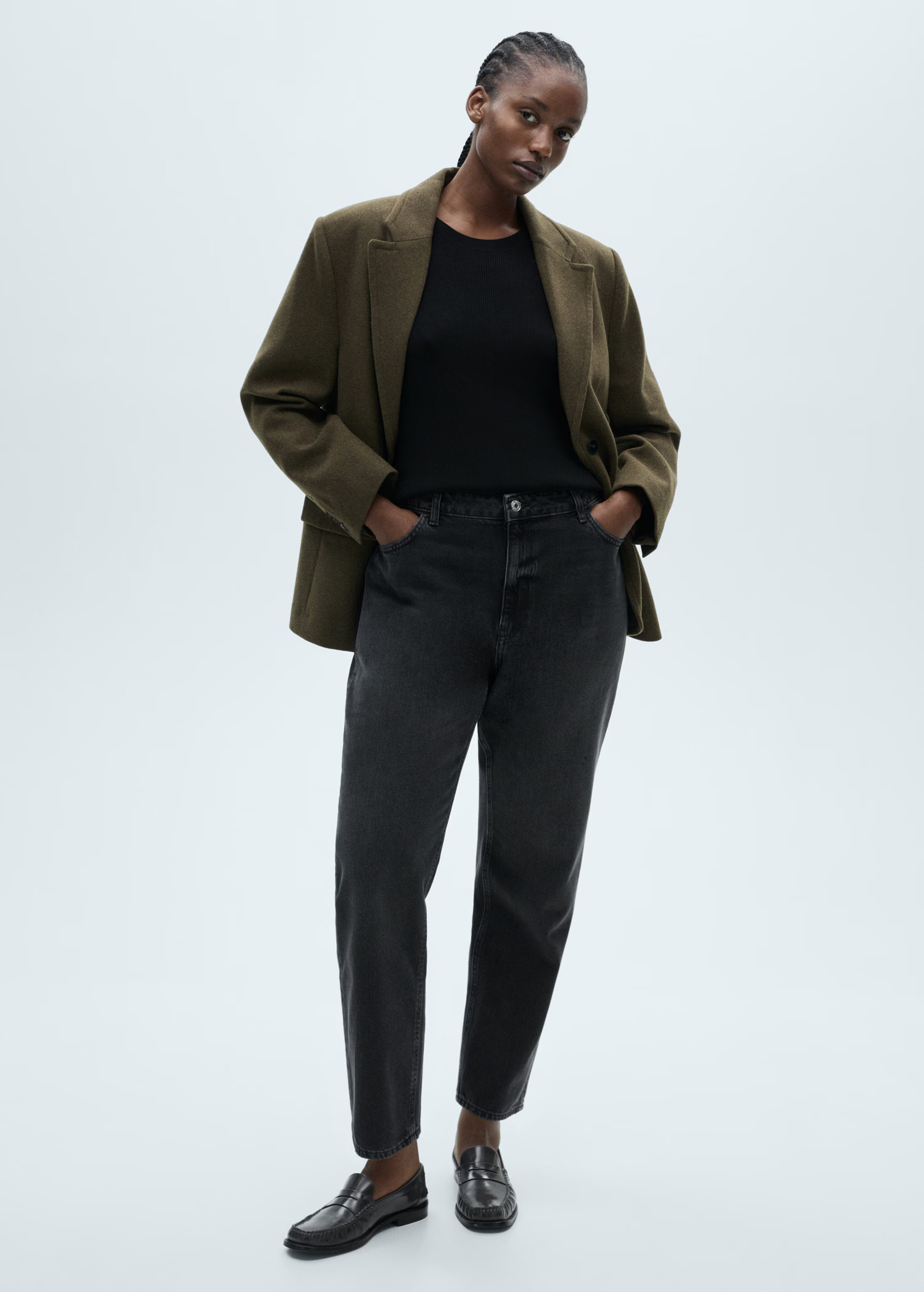 Mom-Jeans mit hohem Bund Mom2000 - Damen | MANGO Deutschland | Mango EU