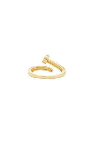 Nail Ring in Gold | Revolve Clothing (Global)