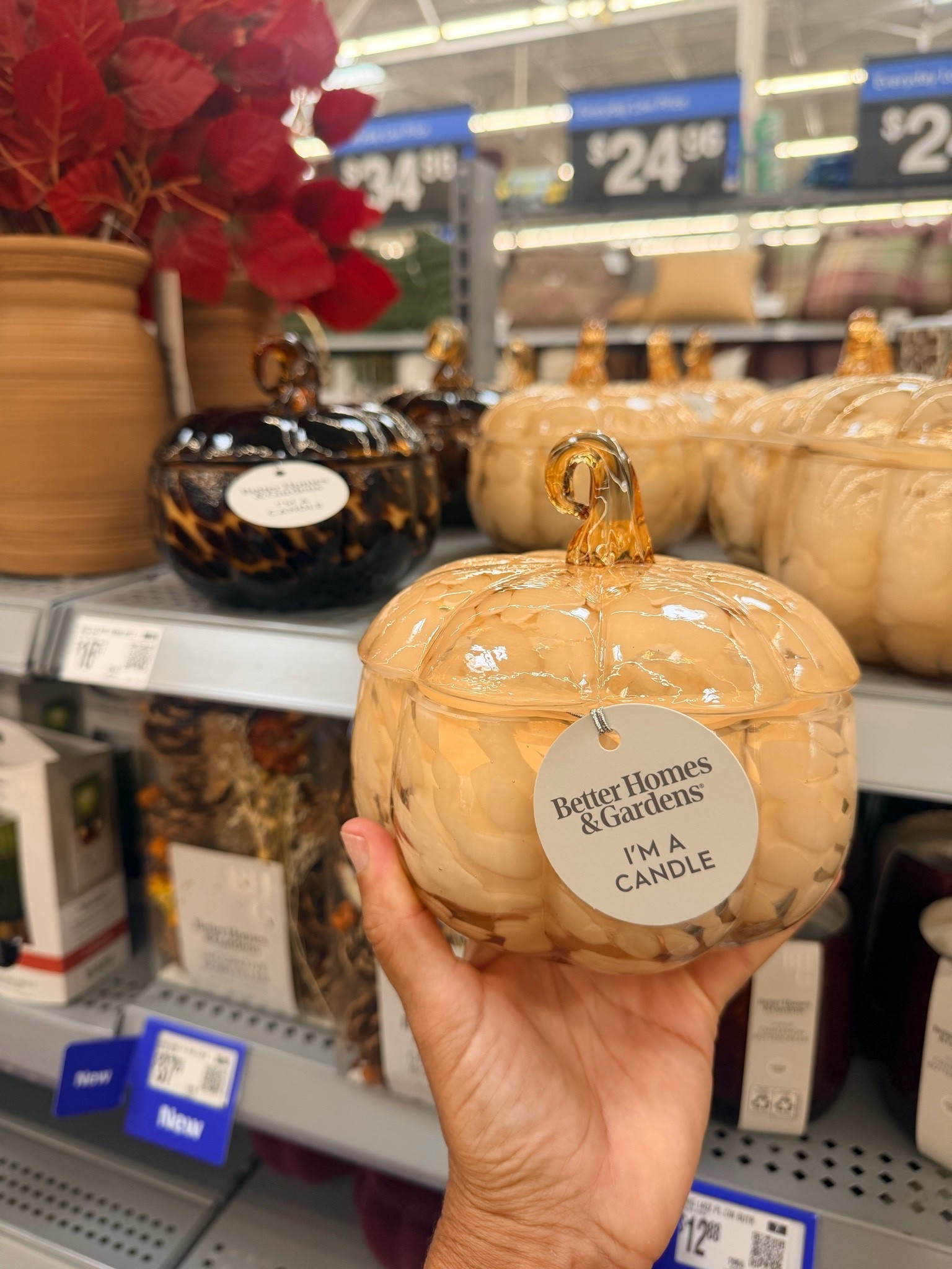 When two of my favorite things come together…you know it’s coming home with me. 🐆🎃 This glass pumpkin candle has the prettiest subtle leopard print and doubles as decor. It comes in two scents and both a light and darker leopard design.

If you’re looking for Walmart fall decor, pumpkin candles, glass pumpkin decor, neutral fall decorating, leopard home decor, luxury look for less, or fall coffee table decor, this is such a fun seasonal find you’ll want to grab before it sells out.

#LTKSeasonal #LTKHome