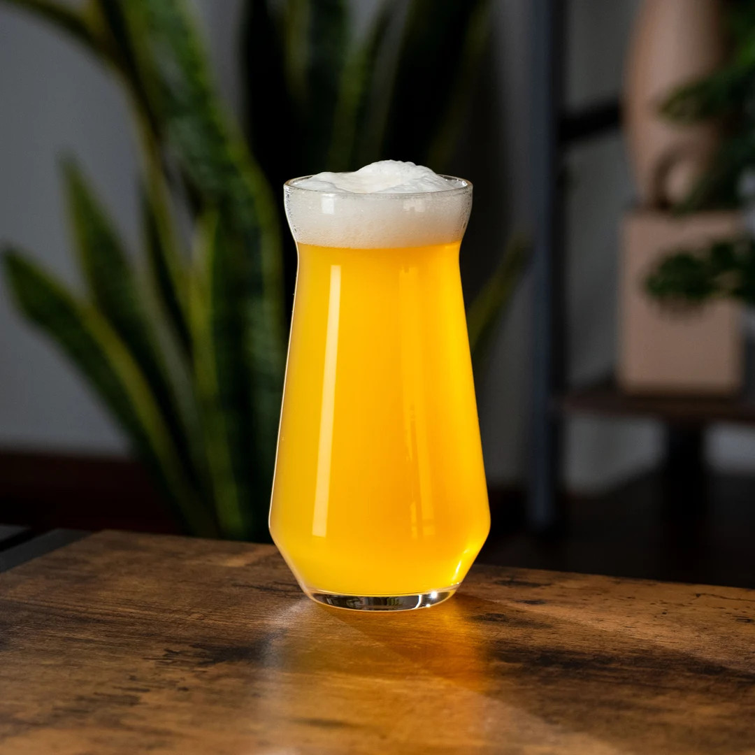 HAZY Ipa Glass Handmade Glassware - Etsy | Etsy (US)