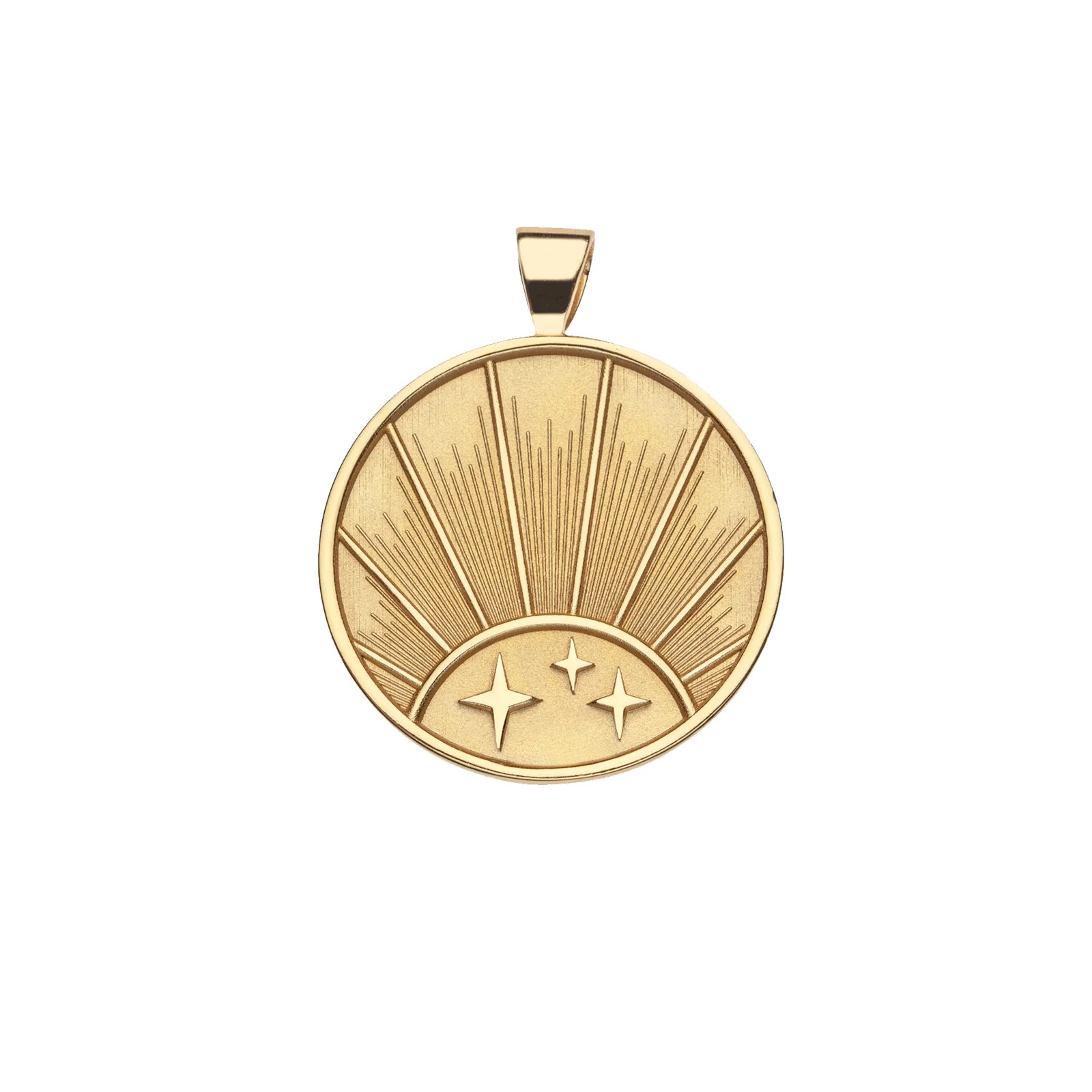 STRONG JW Original Pendant Coin (Rising Sun) | Jane Win