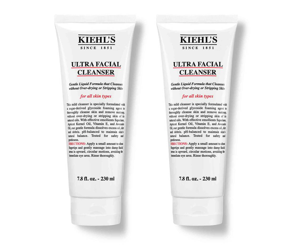 Ultra Facial Cleanser 230ml Duo | Kiehls (US)