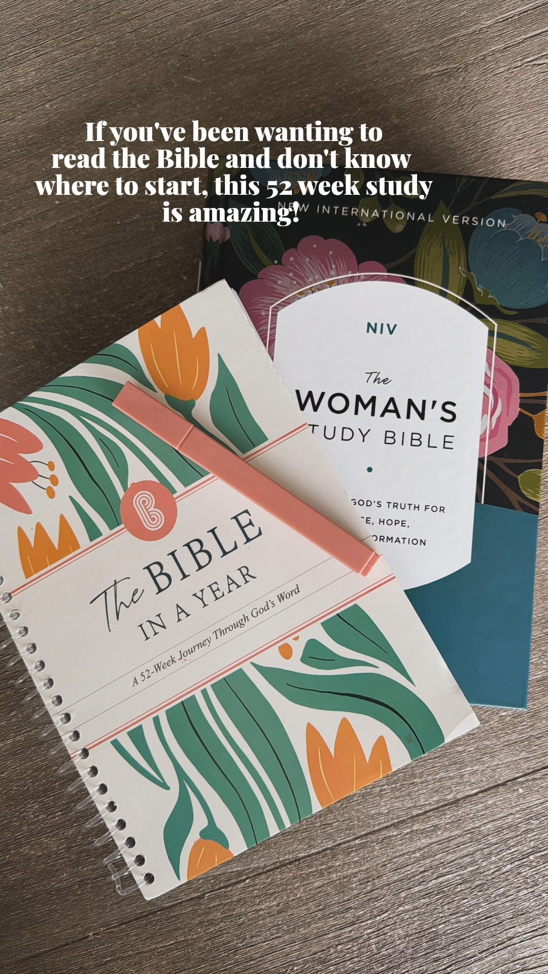 It's never too late to start 🤍 #bible #52weekstudy #biblestudy #womansbible #church #christian #bibles #bibleinayear #mom #gift #giftidea 

#LTKFamily #LTKHome #LTKGiftGuide