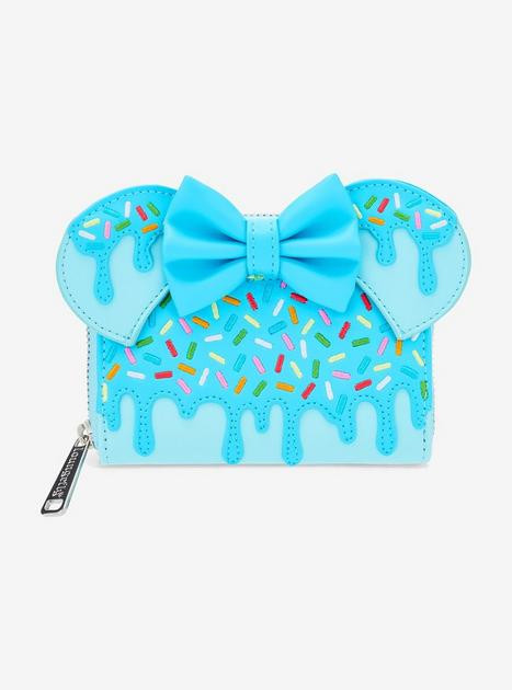 Loungefly Disney Minnie Mouse Lollipop Sprinkle Ears Small Zip Wallet - BoxLunch Exclusive | BoxLunch