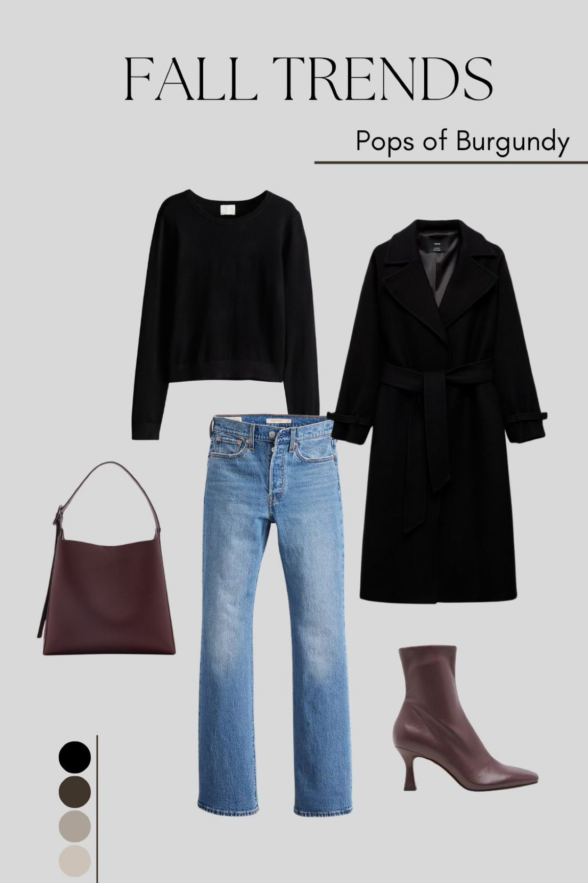 Fall trends! How to add burgundy to your fall outfits 

#LTKNYFW #LTKStyleTip #LTKFindsUnder100