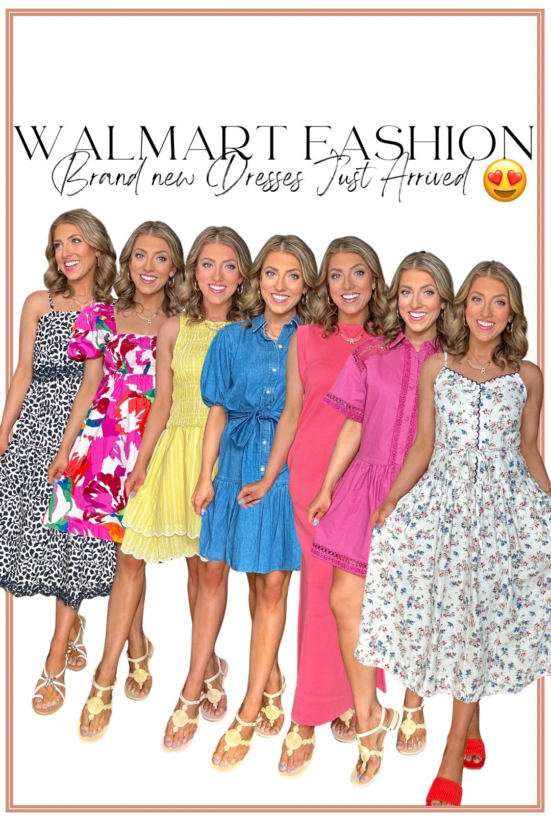 Walmart dresses just dropped and I’m not exaggerating when I say…these are GOOD 😍👏

Brand new Walmart fashion dresses that look straight out of a boutique—think feminine details, flattering fits, and the prettiest colors + prints for summer ☀️ From easy everyday minis to flowy midi styles and even a chic denim moment…these are the kind of pieces you’ll reach for on repeat.

✨ lightweight + breathable fabrics
✨ flattering silhouettes (hello smocking + cinched waists)
✨ perfect for vacations, brunch, church, or everyday mom life
✨ all giving high-end vibes without the price tag

And the best part? Most are under $30 and already starting to go fast 🙌 If you’ve been waiting for new Walmart arrivals…this is your sign!!

Everything runs true to size and I’m 5’2 for reference on length 💕

#WalmartFashion #WalmartFinds #WalmartDresses #WalmartNewArrivals #AffordableFashion #SummerDresses #MomStyle #EverydayStyle #StyleOnABudget #OOTDInspo #CasualStyle #DressSeason #BoutiqueStyle #Under30Finds

#LTKPetite #LTKootd