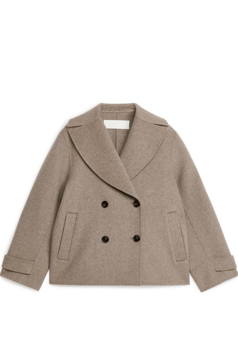 Wool Pea Coat | H&M (UK, MY, IN, SG, PH, TW, HK)