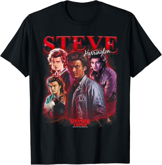 Stranger Things Steve Boyfriend Officially Licensed T-Shirt | Amazon (US)
