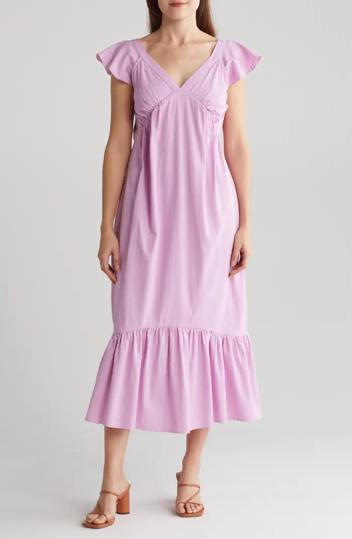 Area Stars Diana Flutter Sleeve Dress | Nordstromrack | Nordstrom Rack