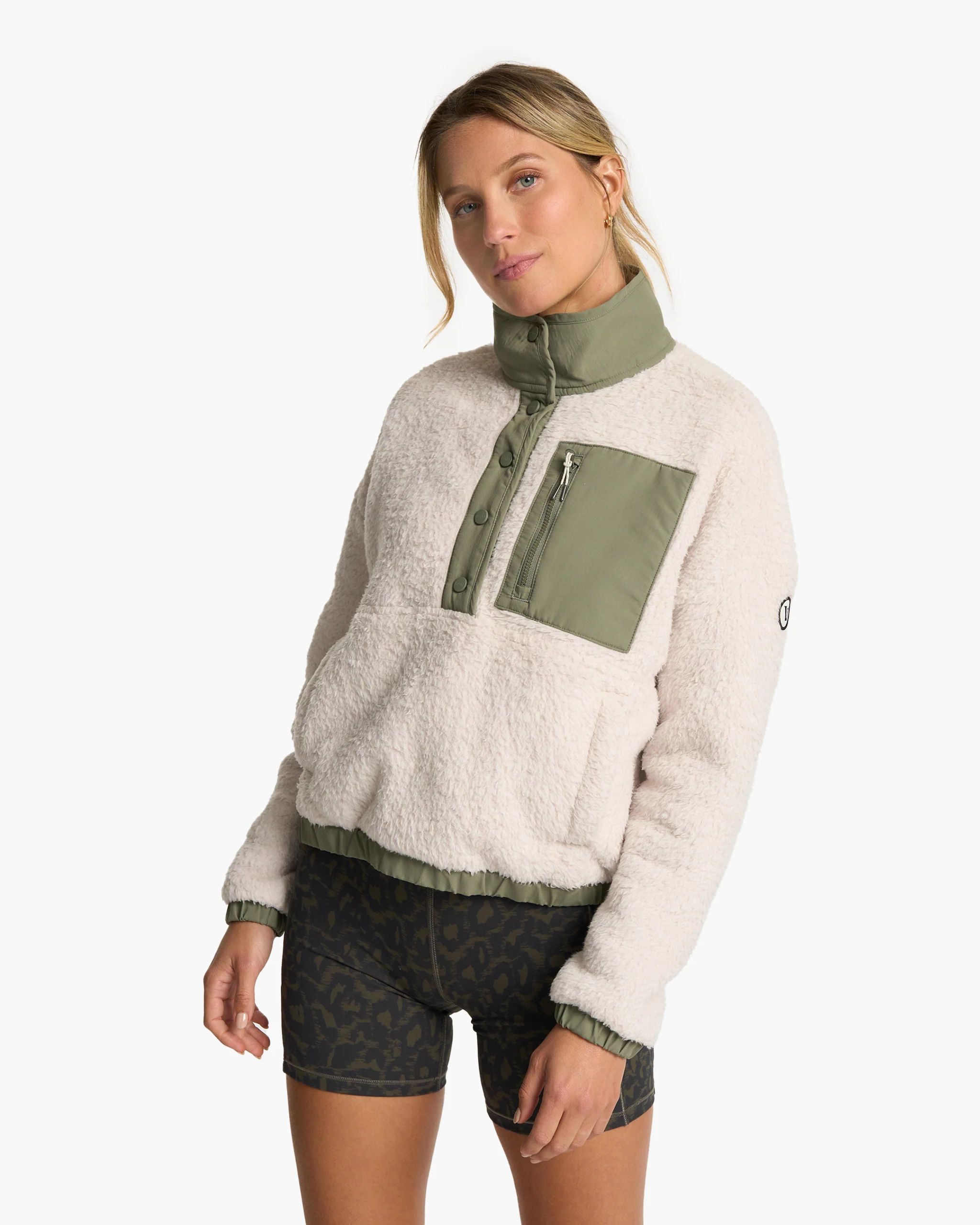 Cozy Sherpa Popover | Women's Dune Fleece Pullover | Vuori | Vuori Clothing (US & Canada)