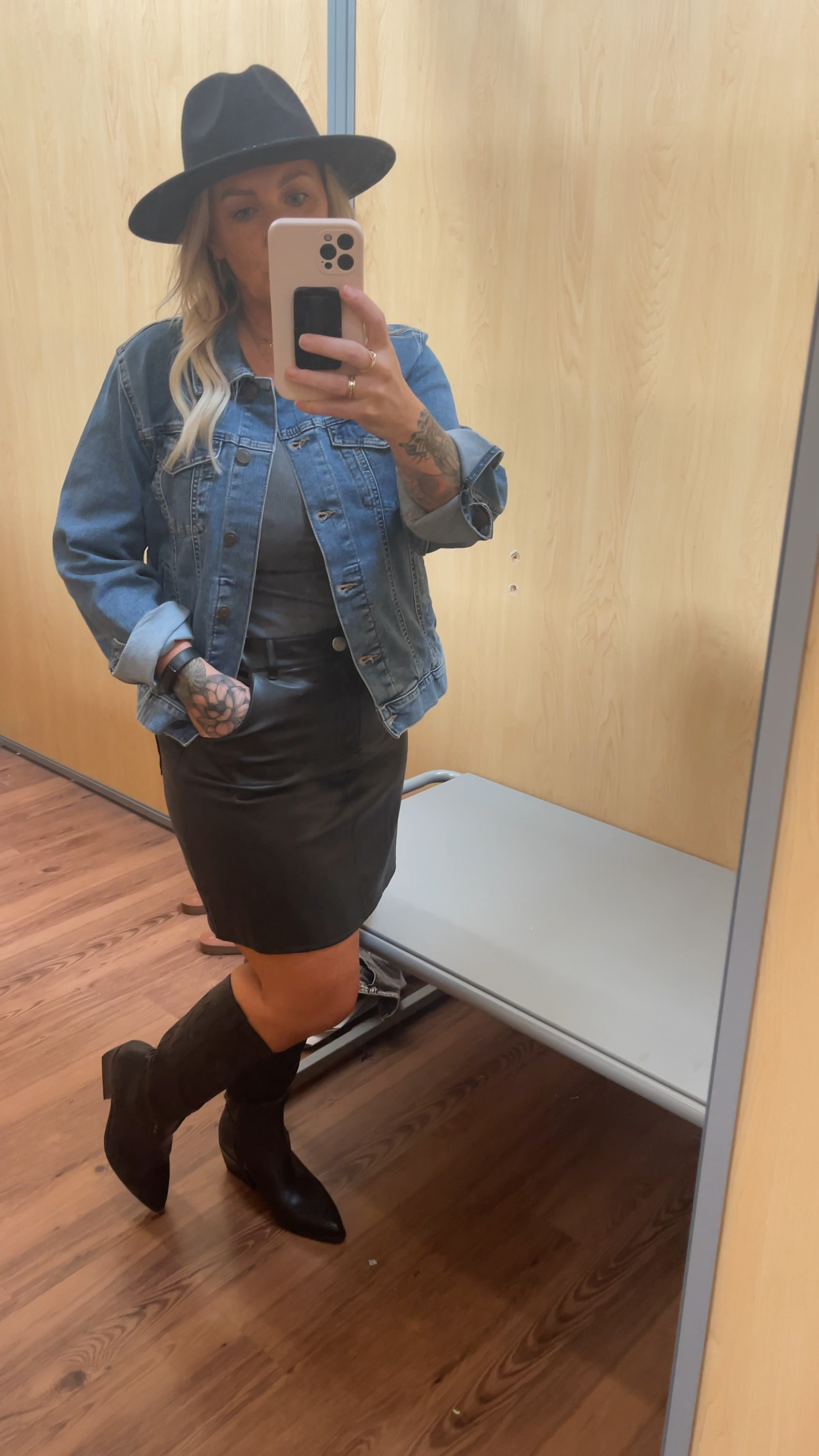 Concert inspo! Walmart has some great options if you need a last minute concert option! 
#fauxleatherskirt #concertoutfit #affordablefashion

#LTKfindsunder50 #LTKover40 #LTKstyletip