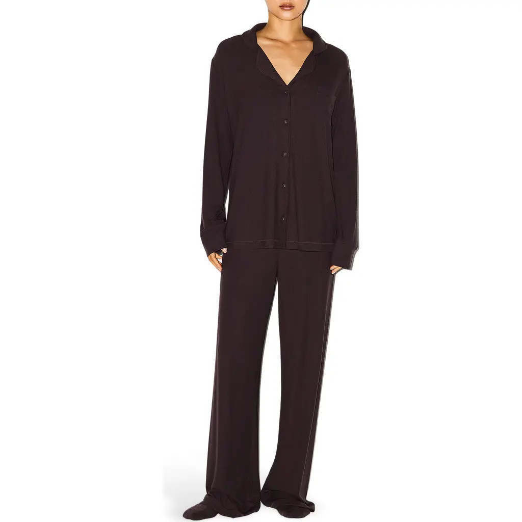 SKIMS Soft Lounge Rib Sleep Set in Phoenix at Nordstrom, Size Xx-Small | Nordstrom