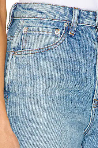 Sara Super High Rise Slim Straight Jeans in Lenox Hill | Revolve Clothing (Global)