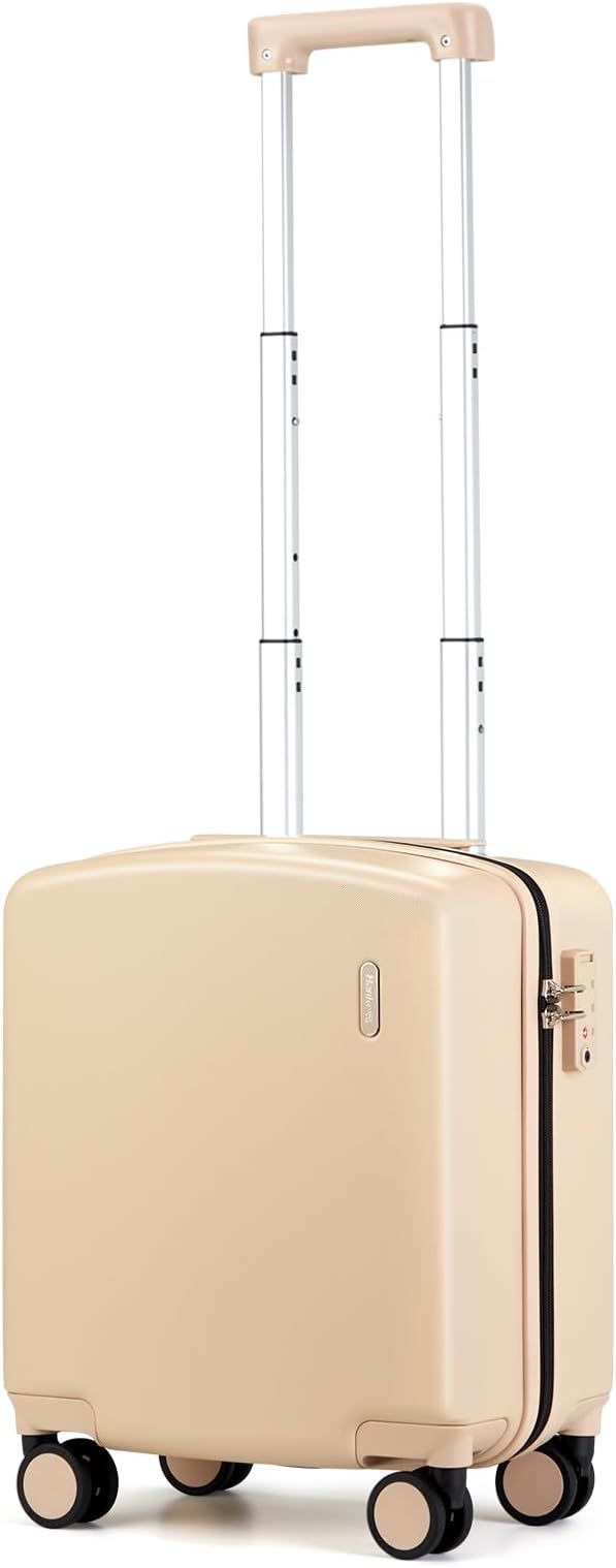 Hanke 16 Inch Underseat Carry On Luggage with Wheels Light Weight TSA Luggage Hard Shell Suitcase... | Amazon (US)