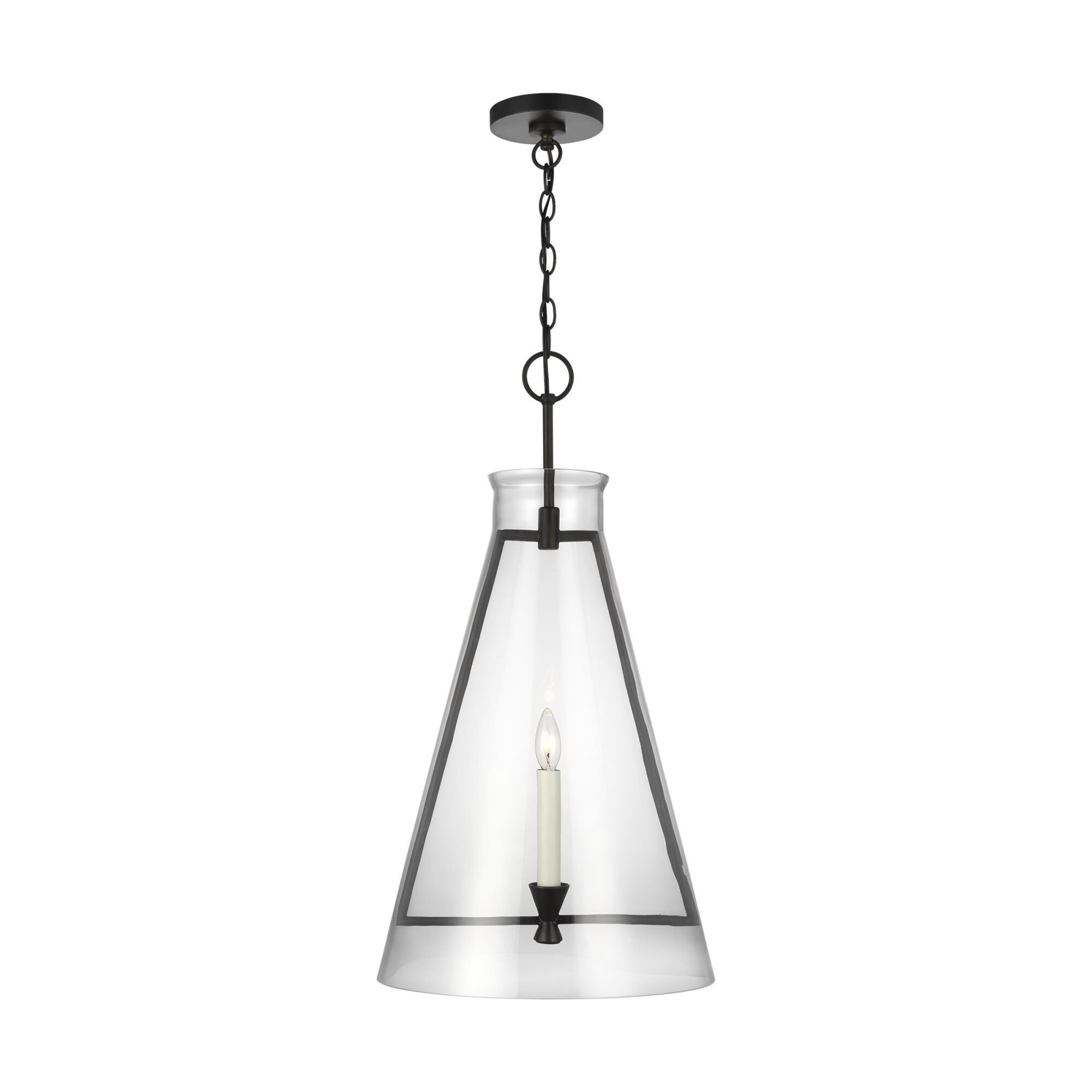 Visual Comfort Studio Collection Chapman & Myers Keystone Large Pendant | 1800 Lighting