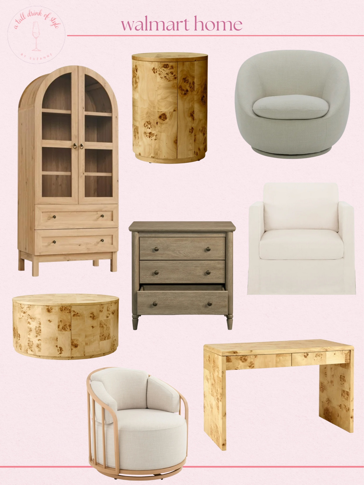 WALMART HOME FINDS 

Hi friend! 👋 Thanks for your support! I’m so glad you’re here!
If you're tall, over 40, or just tired of fashion that doesn’t fit your life, you’re in the right place. I share classic, elevated outfit formulas that actually work on tall women (I’m 6’1” for reference!) and help you feel confident getting dressed again.
I am your resource for timeless, elevated fashion for women over 40 (and tall women)
Age: 55
Height: 6’1”
Tops: S/M
Bottoms: 8/10
Dresses: 8/M
Over 50 fashion, tall fashion, workwear, everyday outfits, timeless outfits, Classic Outfits, affordable home decor, viral cabinet, entry way table, side table, dresser, ottoman, cozy chair, comfy chair, summer home refresh, Walmart home refresh 

#LTKSaleAlert #LTKHome #LTKSeasonal