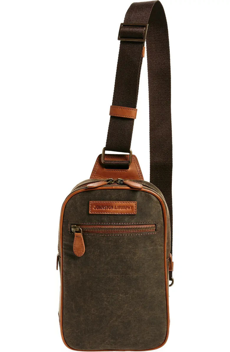 Johnston & Murphy Antique Sling Shoulder Bag | Nordstromrack | Nordstrom Rack